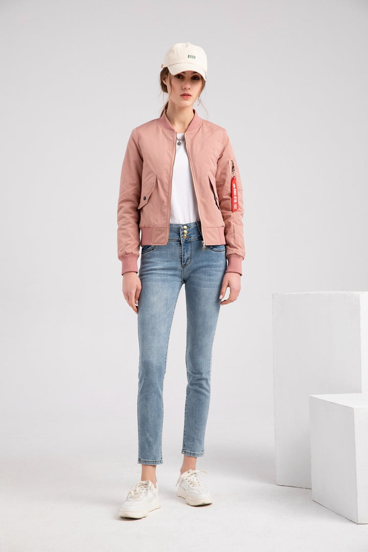 Carlota | Casaco Bomber para Primavera & Outono
