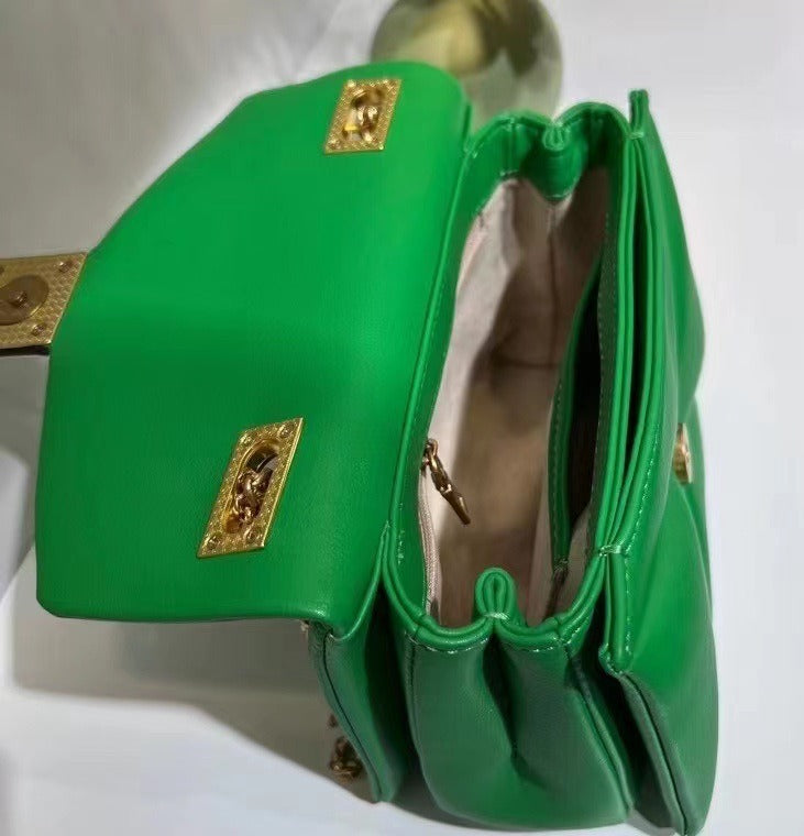 Cleópatra | Bolsa Tote de Couro Colorida