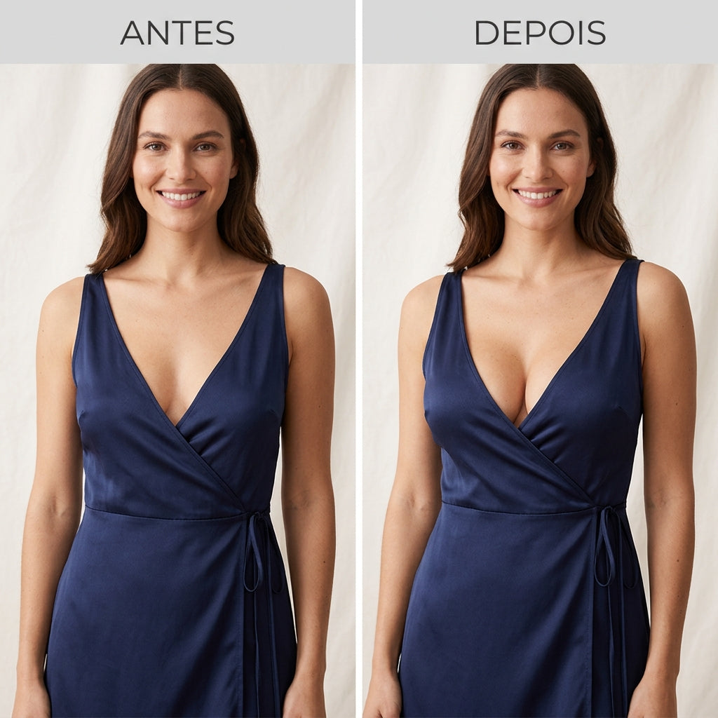 Amélia | Sutiã adesivo invisível com efeito push-up