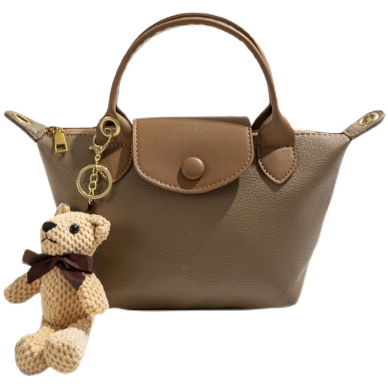 Cláudia | Bolsa de Ombro Texturizada Versátil
