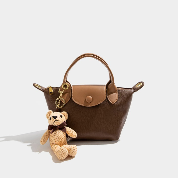 Cláudia | Bolsa de Ombro Texturizada Versátil