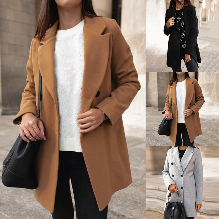 Bernarda | Casaco Longo de Lã para Inverno