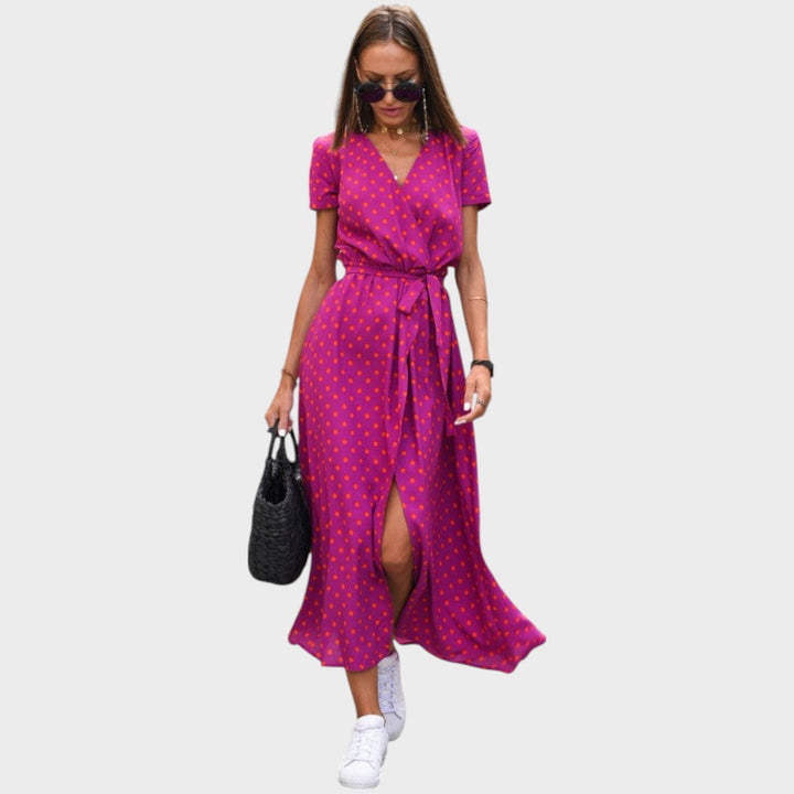 Amelie | Vestido Midi Cruzado