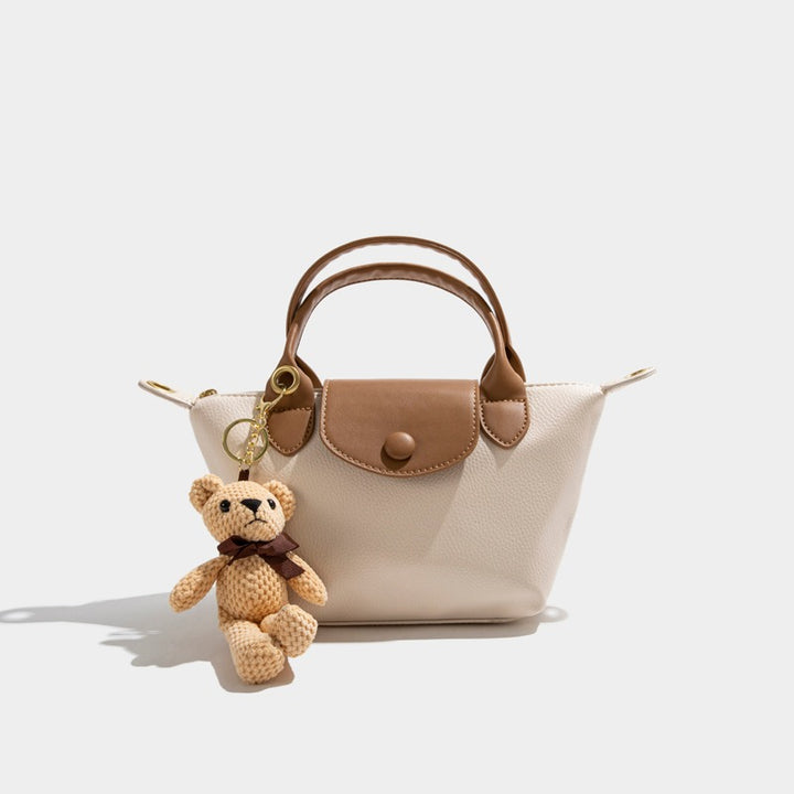 Cláudia | Bolsa de Ombro Texturizada Versátil