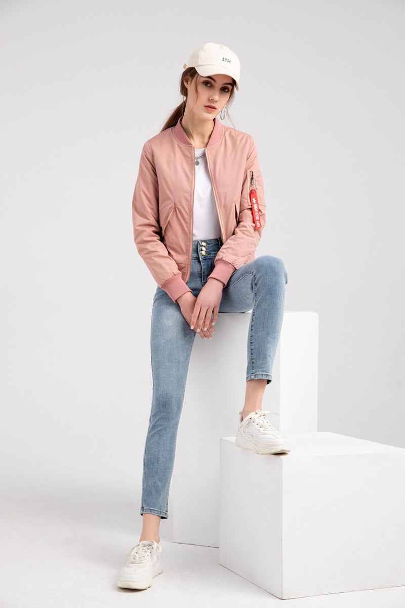 Carlota | Casaco Bomber para Primavera & Outono