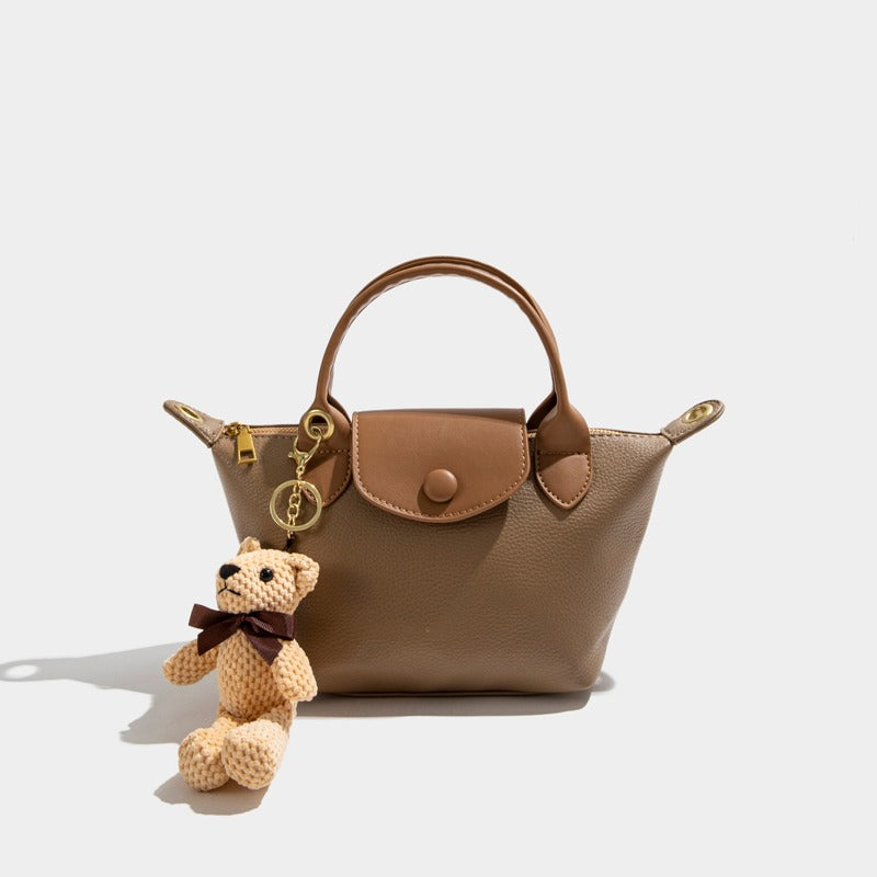 Cláudia | Bolsa de Ombro Texturizada Versátil