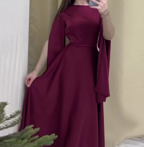 Cassandra | Vestidos de Manga Longa Slim-fit