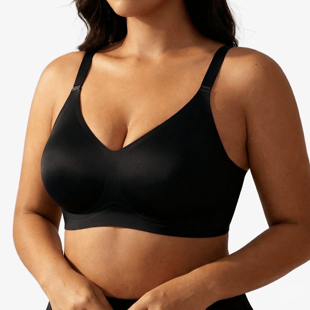 Alice | Sutiã Sem Aros e Suporte em Tiras de Silicone Confortável