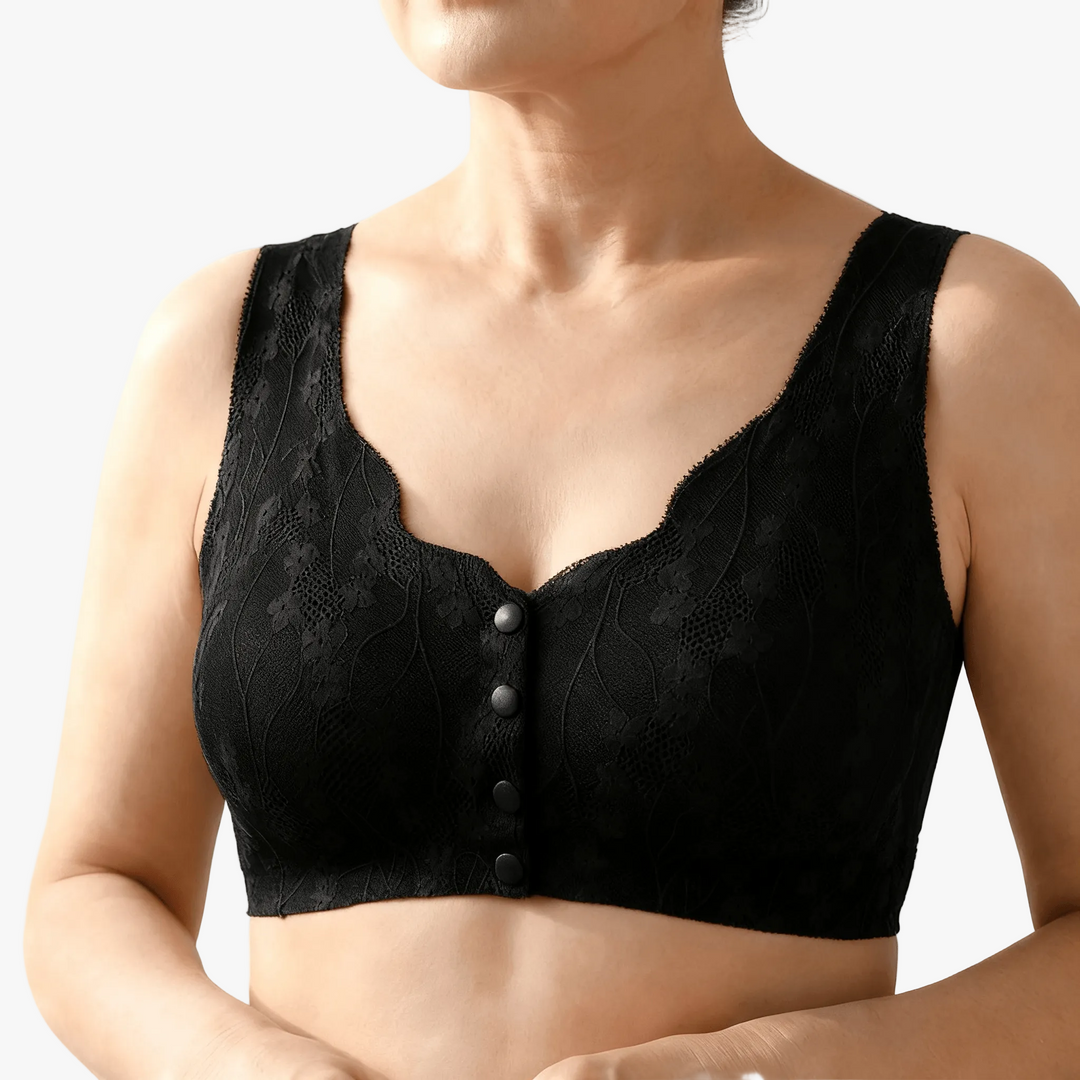 Catarina | Sutiã Ergonómico Sem Aros com Fecho Frontal