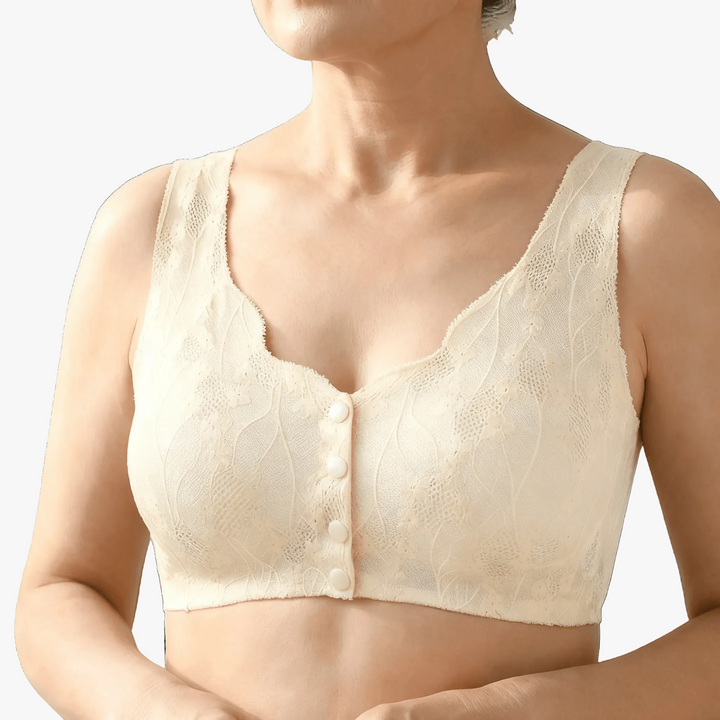 Catarina | Sutiã Ergonómico Sem Aros com Fecho Frontal